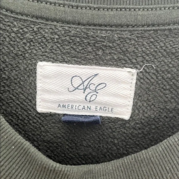 American Eagle Outfitters Dark Green Sweatshirt - Picture 3 of 6